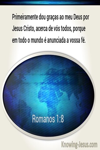 Romanos 1:8 (black)